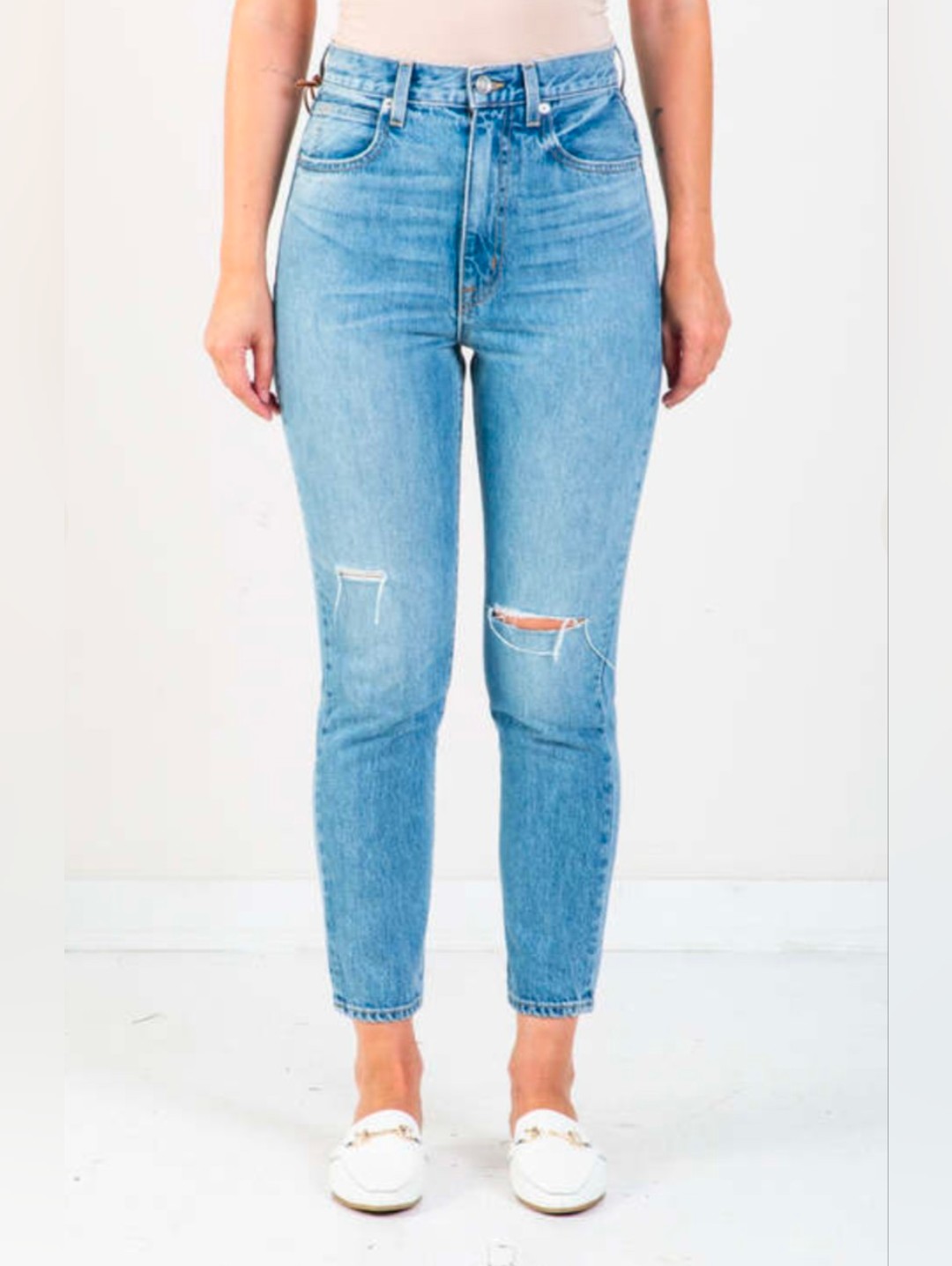 Slvrlake Beatnik High Rise Slim Jean - Size 25